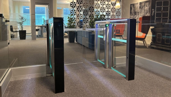 Gunnebo styles out entrance control at headquarters with world first installation 